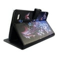 thumbnail image 3 of TPU Shell Case for All-New Amazon Fire HD 7 9th / 7th Gen 2019 / 2017 Galaxy Butterfly Slim PU Leather Folding Stand Cover with Auto Wake/Sleep for 7 Inch, 3 of 6