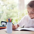 thumbnail image 5 of Solivara 2 In 1 Animal Silicone Pencil Case Portable Desk Organizer For Home (H,One Size), 5 of 6