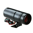 thumbnail image 1 of Adjustable Tachometer 1K-11K RPM Tacho Gauge Aluminum Shift Light Blue/Red LED Light Black Surface, 1 of 6