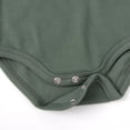 thumbnail image 4 of Baby Essentials Infant Boy 3 Piece Layette Set with Bodysuit, Quilted Jogger Pants & Hat – Cozy Fall & Winter Outfit (Green Just A Boy In Love With His Mama, 6 months), 4 of 6