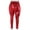 Red, variant on Aislor Kids Girls Boys Shiny Metallic Dance Harem Pant Gymnastics Athletic Leggings for Jazz Hip Hop Latin Ballet Dance