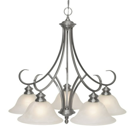 Sand 3 Light Chandelier - Golden Lighting Lancaster 5 Light Nook Chandelier