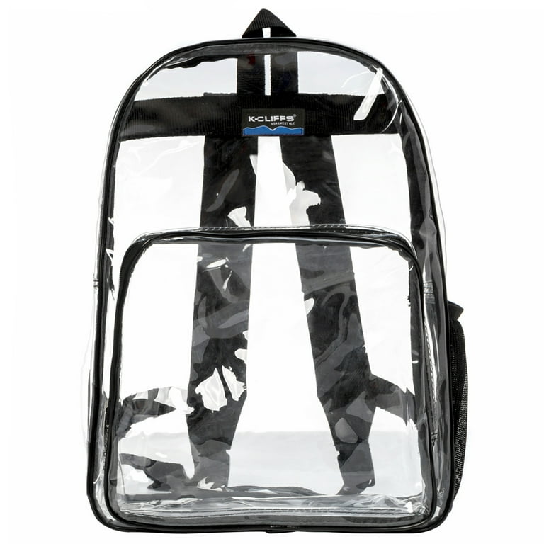Transparent backpack shop walmart