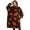 Red Strawberry Plants-3, variant on Oversized Wearable Blanket Hoodie,Red Strawberry Plants Fruit Sherpa Blanket Hoodie with Super Pockets,Super Warm Fuzzy Pullover for Women & Men