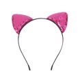 thumbnail image 1 of Cat Ears with Bell Hair Headband Cosplay Party Headband Gift Hair Accessory, 1 of 6