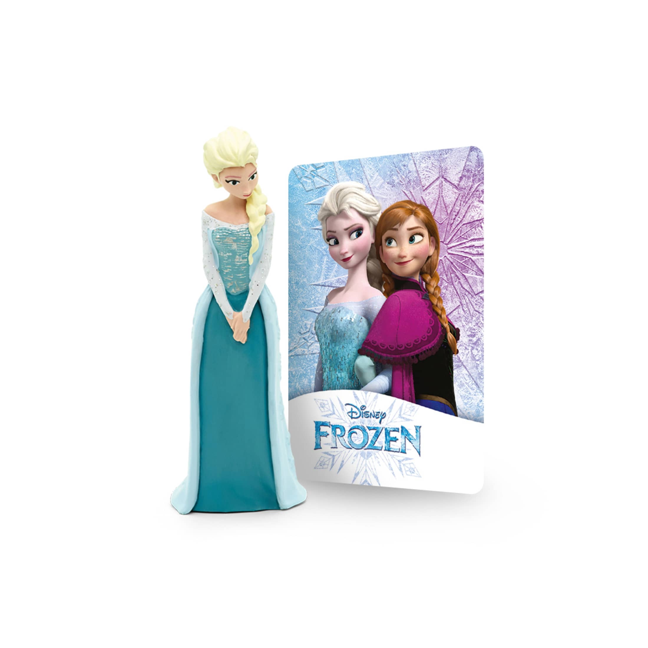 tonies Disney Toniebox 1 Screen-Free Audio Player Starter Set for Kids with Elsa,  Age Group 3+, Blue