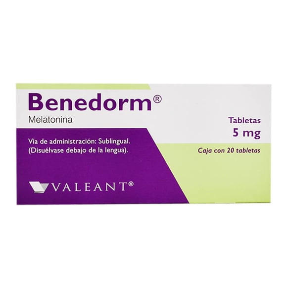Benedorm 5 mg, 20 tabletas sublinguales