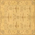 thumbnail image 1 of Ahgly Company Indoor Square Oriental Brown Traditional Area Rugs, 3' Square, 1 of 4