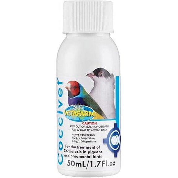 Vetafarm Coccivet Liquid Coccidiosis Treatment, 50 ml