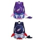 thumbnail image 1 of Bolso Mochila escolar de nailon de 2 uds. Mochila cohete 3D de dibujos animados para jardín de infantes (púrpura), 1 of 4