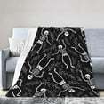 thumbnail image 3 of Halloween Blanket for Boys Girls, Haunted Halloween Themed Design Printed Throw Blankets for Kids Lap, Chair Sofa, Warm Soft Cozy Blanket, 3 of 7