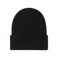 thumbnail image 2 of Tnobhg Unisex Autumn Winter Solid Color Knitting Hat Beamless Thickened Beanie Hat Men Women Warm Hat Fashion Accessories, 2 of 8