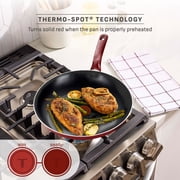 T-fal Easy Care Nonstick Cookware, 20 piece Set, Red, B089SKDW