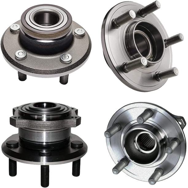 Detroit Axle RWD Front Rear Wheel Hub Bearings Assembly Replacement