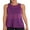 Violet, variant on Alove Women's Split Back Loose Sport Camisole Quick Dry Yoga Tank Top