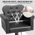 thumbnail image 6 of UBesGoo Hydraulic Salon Chair, Heavy Duty 360° Swivel Barber Styling Chair, Black Gold, 6 of 8