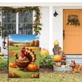 thumbnail image 2 of Versatile Cute Hello Thanksgiving Day Large Garden Flag Deco for Porch Balcony 28x40 Inches Durable Double Side Outdoor Garden Flag Washable Happy Thanskgiving Garden Flag for Outdoor, 2 of 6