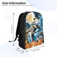 thumbnail image 4 of Goofa The Nightmare Before Christmas Pattern Large Capacity Backpack – Padded Laptop Compartment, Ergonomic Design for School, Work, Travel, and Outdoor Activities, 4 of 8