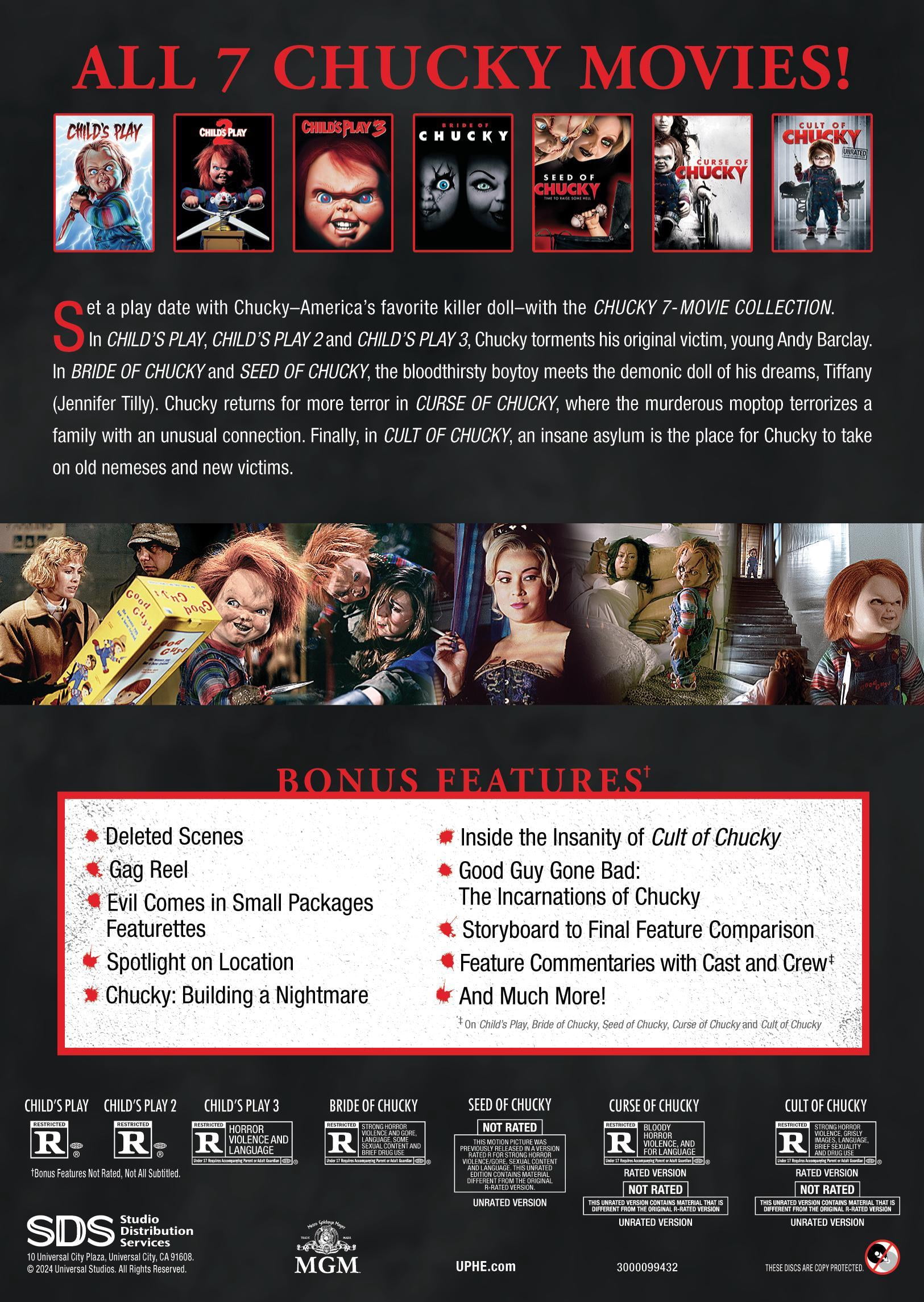Chucky: The Complete Collection (DVD)