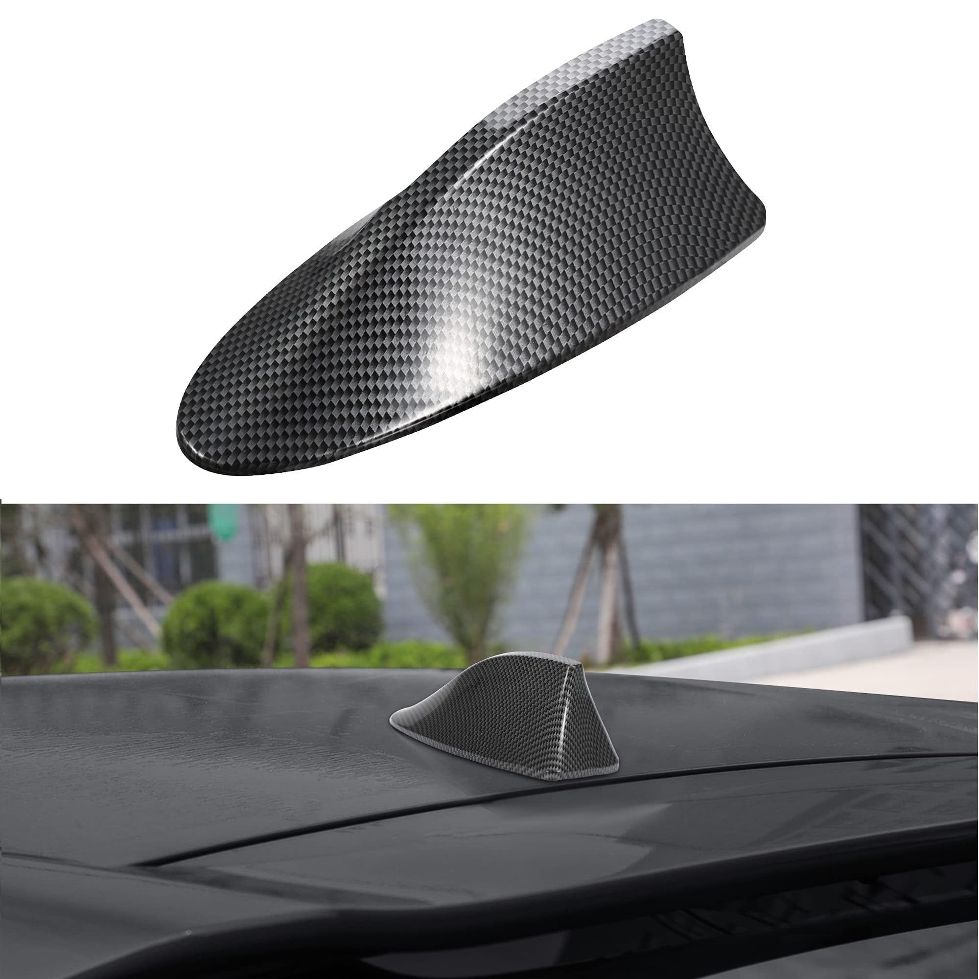 TOMALL Car Shark Fin Antenna Cover Universal Waterproof Car Radio Base