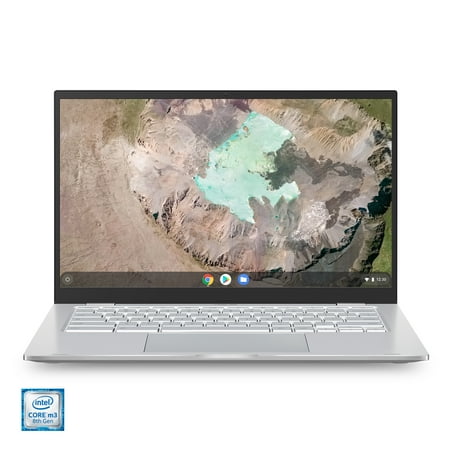 ASUS Chromebook C425 Clamshell Laptop, 14" FHD 4-Way NanoEdge, Intel Core m3-8100Y Processor