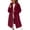 z1-Red, variant on RYRJJ Womens Winter Coats Faux Fur Fuzzy Sherpa Fleece Jacket Casual Lapel Button Down Long Pockets Warm Teddy Outwear(Brown,XXL)