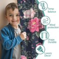 thumbnail image 3 of Blackout Kids Curtains,Pioneer Flower Childrens Insulated Curtains Set Of 2,Bedroom Essentials,Toddler Room Decor 42x54in(106x137cm), 3 of 4