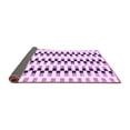 thumbnail image 2 of Ahgly Company Indoor Square Solid Purple Modern Area Rugs, 7' Square, 2 of 4