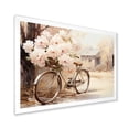 thumbnail image 4 of Designart "Lustrous Gem Cycling I" Bicycle Picture Framed Wall Decor, 4 of 5