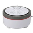 thumbnail image 1 of Lavadora Portátil, Mini Lavadora de Turbina Alimentada por USB Ajustable Temporizada, Limpieza Potente, Mini Lavadora Turbo Compacta Multifunción para Ropa Pequeña, Lavado DE, 1 of 7