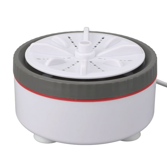 Lavadora Portátil, Mini Lavadora de Turbina Alimentada por USB Ajustable Temporizada, Limpieza Potente, Mini Lavadora Turbo Compacta Multifunción para Ropa Pequeña, Lavado DE