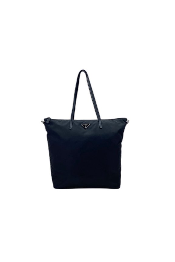 Pre-Owned Prada tote bag, nylon, black