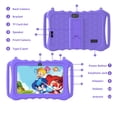 thumbnail image 7 of Kids Tablet, 7 inch Android 11 Tablet for Kids, 6(2+4) GB RAM 32GB ROM, Toddler Tablet with Bluetooth, GPS,WiFi,Parental Control, Dual Camera,Shockproof Case,Kids App Pre-Installed, 7 of 7