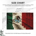 thumbnail image 3 of Mexican American Flag Proud Mexico Four Hole Decorated Banner Flag for Garden Yard Home Decoration Indoor Outdoor 2x3 Ft, 3 of 7