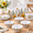 Autumn Sunflower, variant on 12-piece Dinnerware - Sunflower Bird Plates And Set