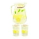 thumbnail image 1 of ColoMX 1 set miniature dollhouse limonade jarra pequeña copa de bebida de resina y botellas accesorios de cocina de casa de muñecas jarra de bebidas realistas para niños, 1 of 8
