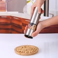thumbnail image 4 of Manual stainless steel pepper and salt grinder, pepper mill machine spice grinder, 4 of 6