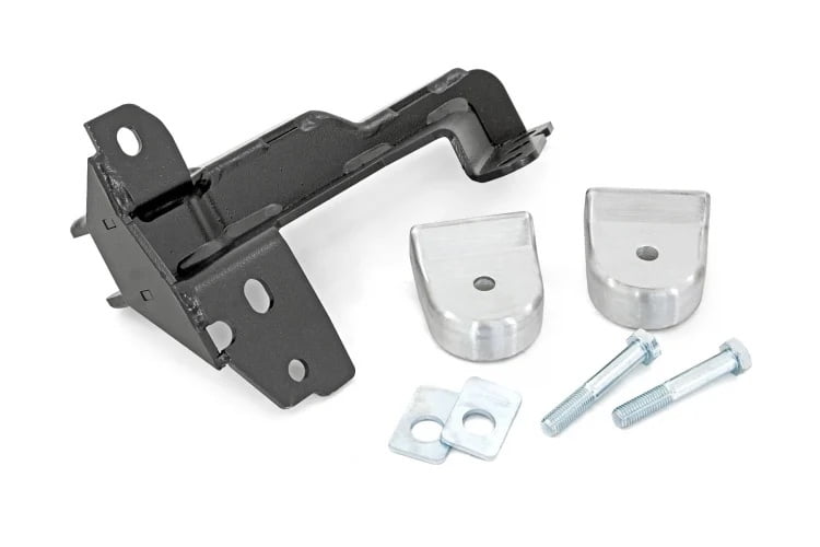 Rough Country 2" Leveling Kit w/Track Bar Bracket for 17-22 Super Duty - 51017 Fits select: 2017-2023 FORD F250, 2023 FORD F350