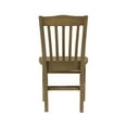 thumbnail image 3 of Linon Halsey Dining Chairs, Set of 2, Natural Finish, 3 of 16
