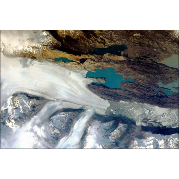 24"x36" Gallery Poster, Upsala Glacier, Argentina