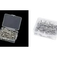thumbnail image 2 of WRISTBIQUE 100Pcs Silver T Pins for Jewelry Display and Crafts with T-Bar Head for Wigs and Seamstresses, 2 of 8