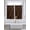 White, variant on Rustic Wood Bathroom Window Curtain, Brown Wooden Planks Farmhouse Vintage Light Filtering Coffee Kitchen Curtains, Bedroom Living Room Curtains 2 Panel 84"x45"