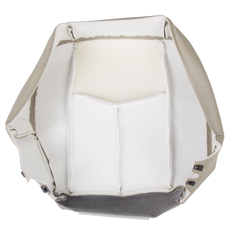 Coprisedile anteriore sinistro lato guida inferiore grigio 922 pelle sintetica per Chevy Tahoe Suburban 2003 2004 2005 2006  34