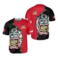 thumbnail image 1 of Nombre Personalizado Perú Bandera 3d Camiseta De Béisbol, 1 of 6