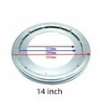 thumbnail image 2 of 4 Types Heavy Duty Round Shape Galvanized Lazy Susan Turntable Bearing Rotating Swivel Plate Hardware For Kitchen Dining Table, 2 of 9