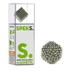 Speks - From the makers of Buckyballs and Zen Magnets - Original Nickel Set of 512 (2.5mm) Mashable, Smashable, Rollable, Buildable Magnets - Office Toy & Stress Relief for Adults