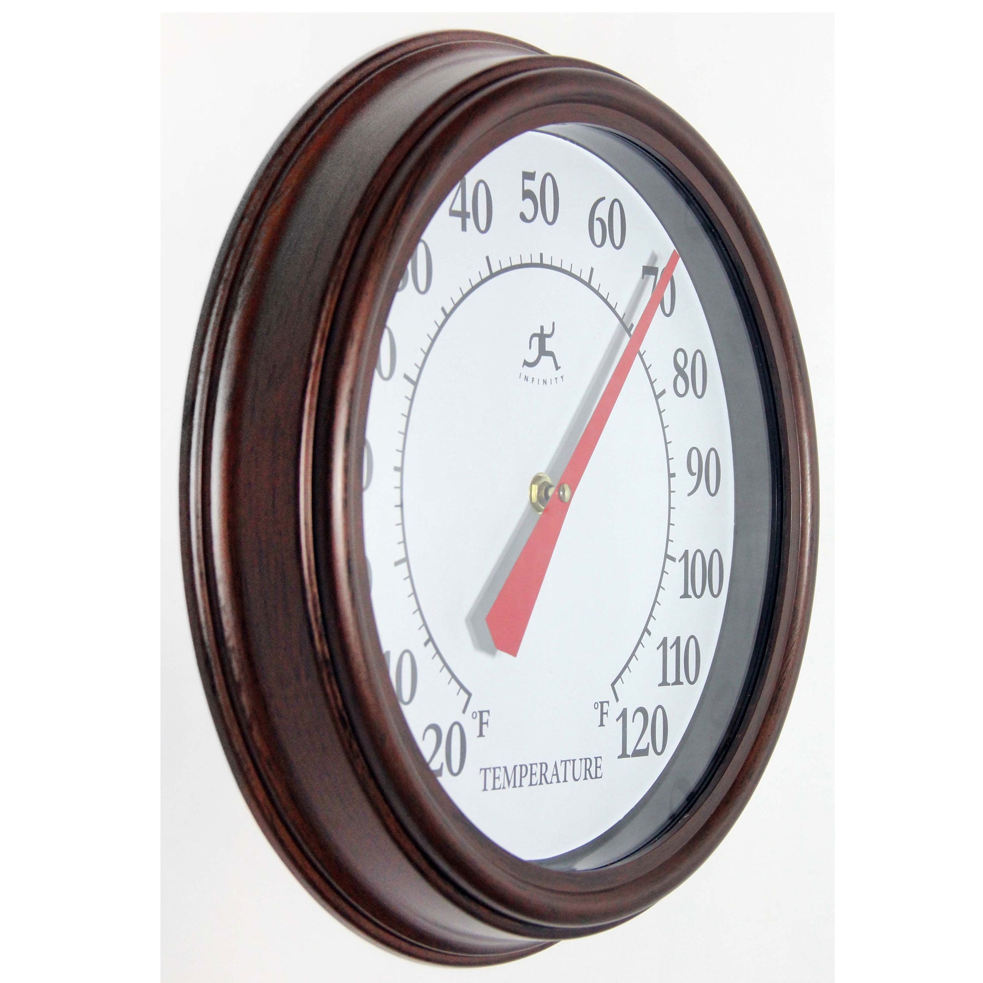  Aisoway Wooden Thermometers Wall-Mounted Direct Type