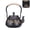 B, variant on 1.2L Japanese Cast Iron Teapot with Infuser, Elegant Black Traditional Tea Kettle for Loose Leaf Tea, 3.74" Wide
