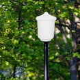 thumbnail image 3 of Acrylic Lamp Post Globe Threaded Neck Lamp Post Shade Outdoor Waterproof Lampshade Replacement for Garden Patio Street Lighting, 3 of 9