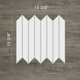 thumbnail image 2 of Ekena Millwork 15 3/8"W x 15 3/8"H x 3/8"T Medium Mission Decorative Fretwork Wall Panels in Architectural Grade PVC, 2 of 9